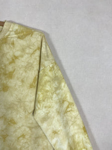 Natural Tie-dye sweetshirt - Light Yellow