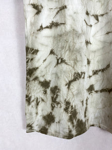 Hand-dyed T-shirt - Grey Tie-dye Natural