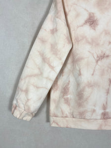 Natural Tie-dye sweetshirt - Light Pink